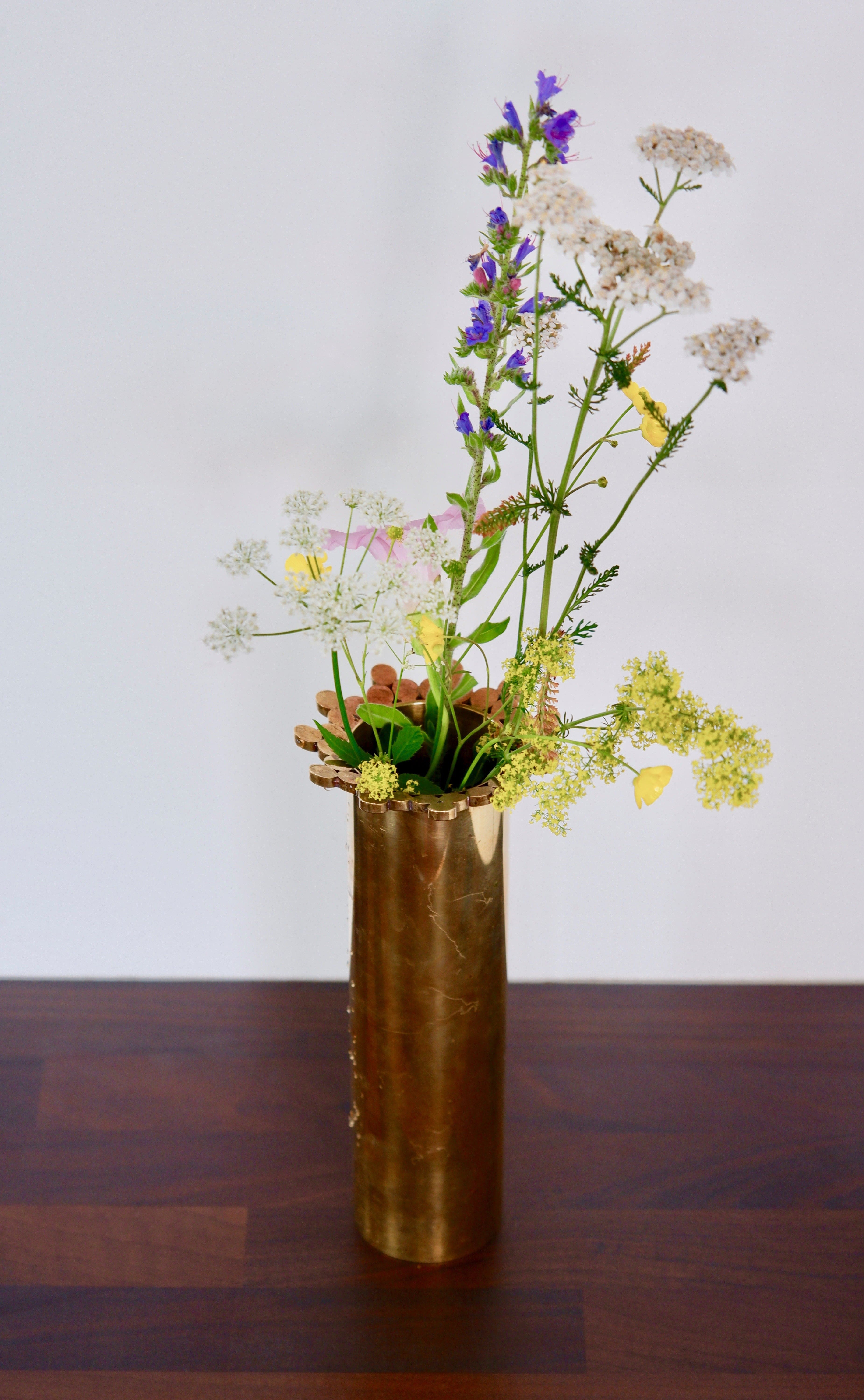 Early vase designed and made by Pierre Forssell for Skultuna.
