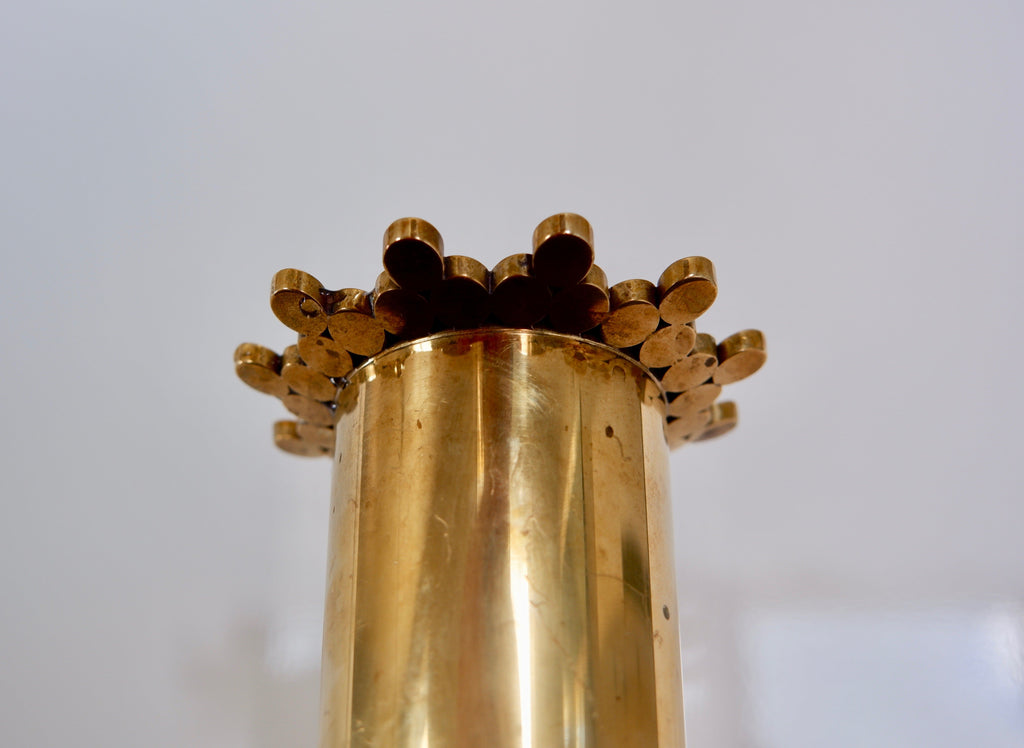 Early vase designed and made by Pierre Forssell for Skultuna.