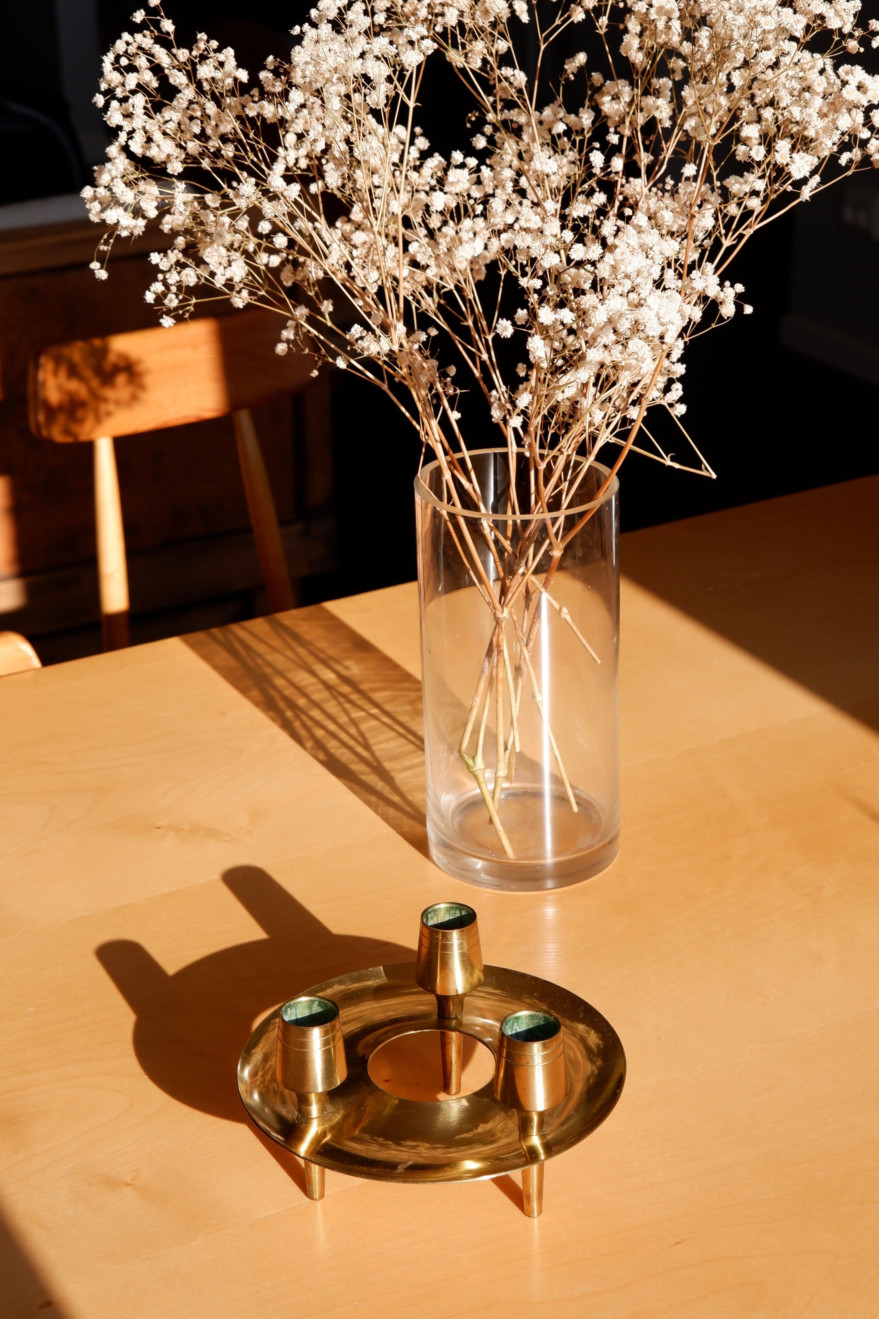 Paavo Tynell Brass Candle Holders for Taito.
