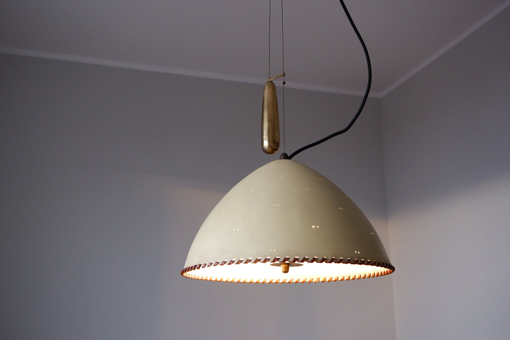 Paavo Tynell counter Weight pendant light model A1983 for Taito.