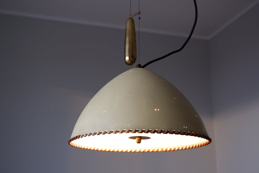 Paavo Tynell counter Weight pendant light model A1983 for Taito.