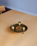 Paavo Tynell Brass Candle Holders for Taito.