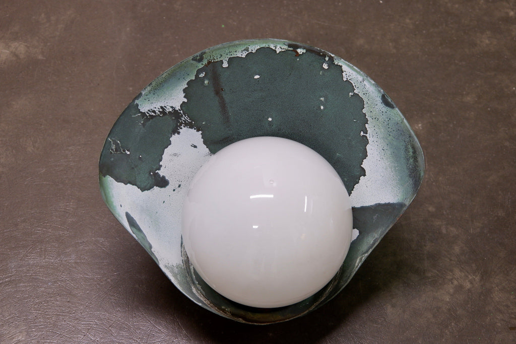 Paavo Tynell, pair of outside lamp model 7309 for Taito oy, circa 1940.