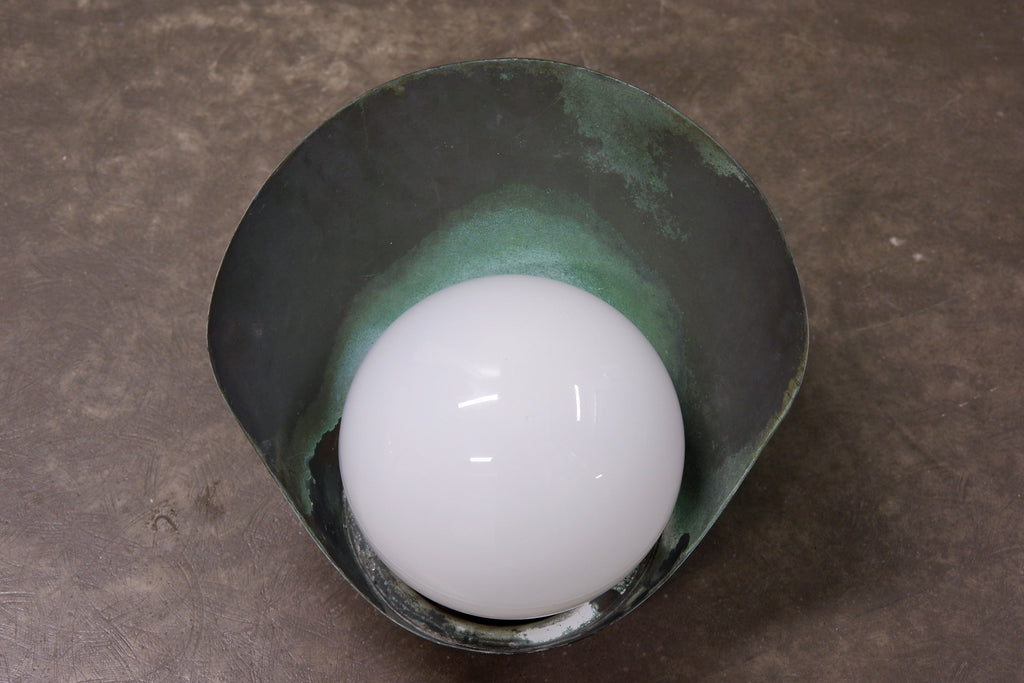 Paavo Tynell, pair of outside lamp model 7309 for Taito oy, circa 1940.