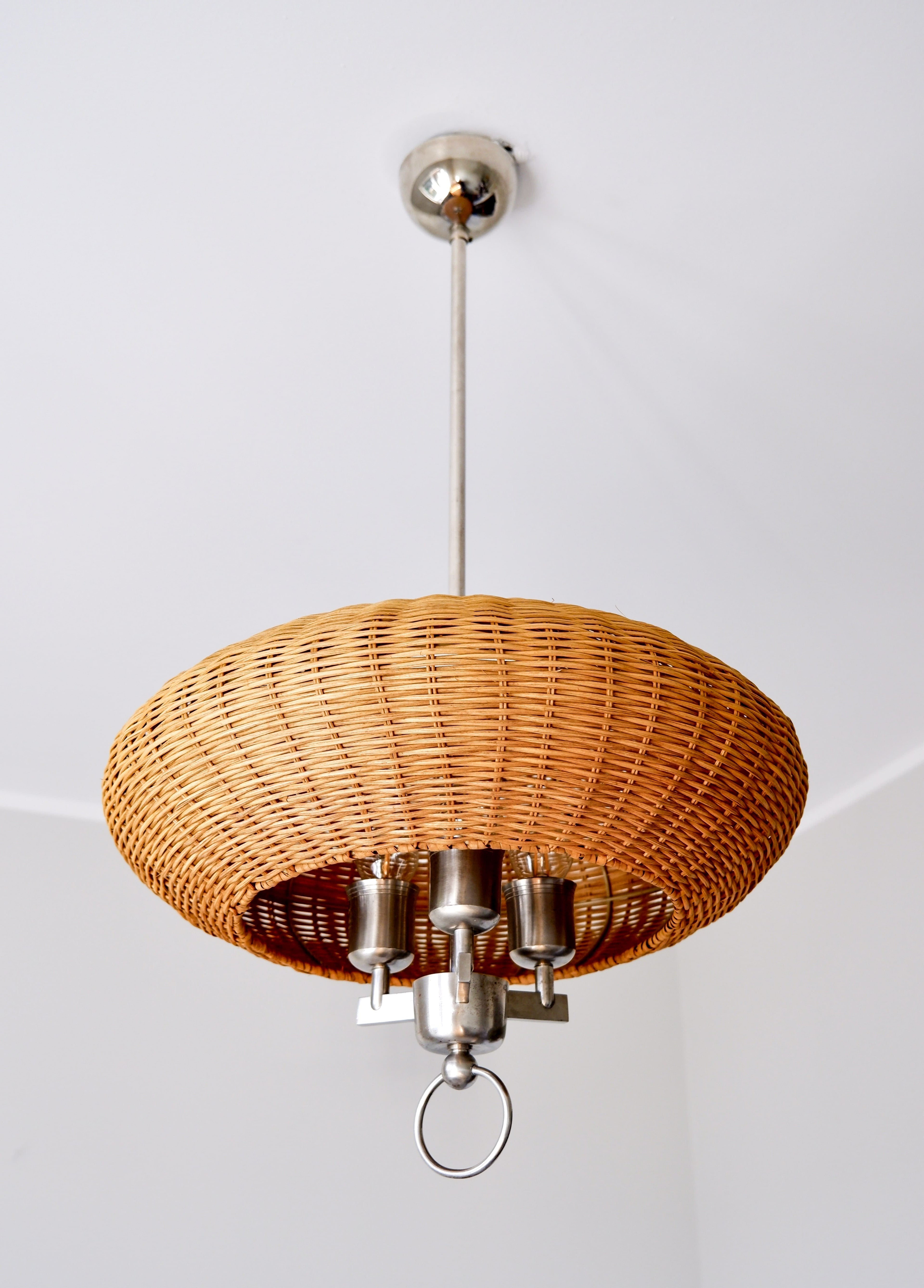Paavo Tynell, ceiling lamp model 1355 made by TAITO in the 40's.