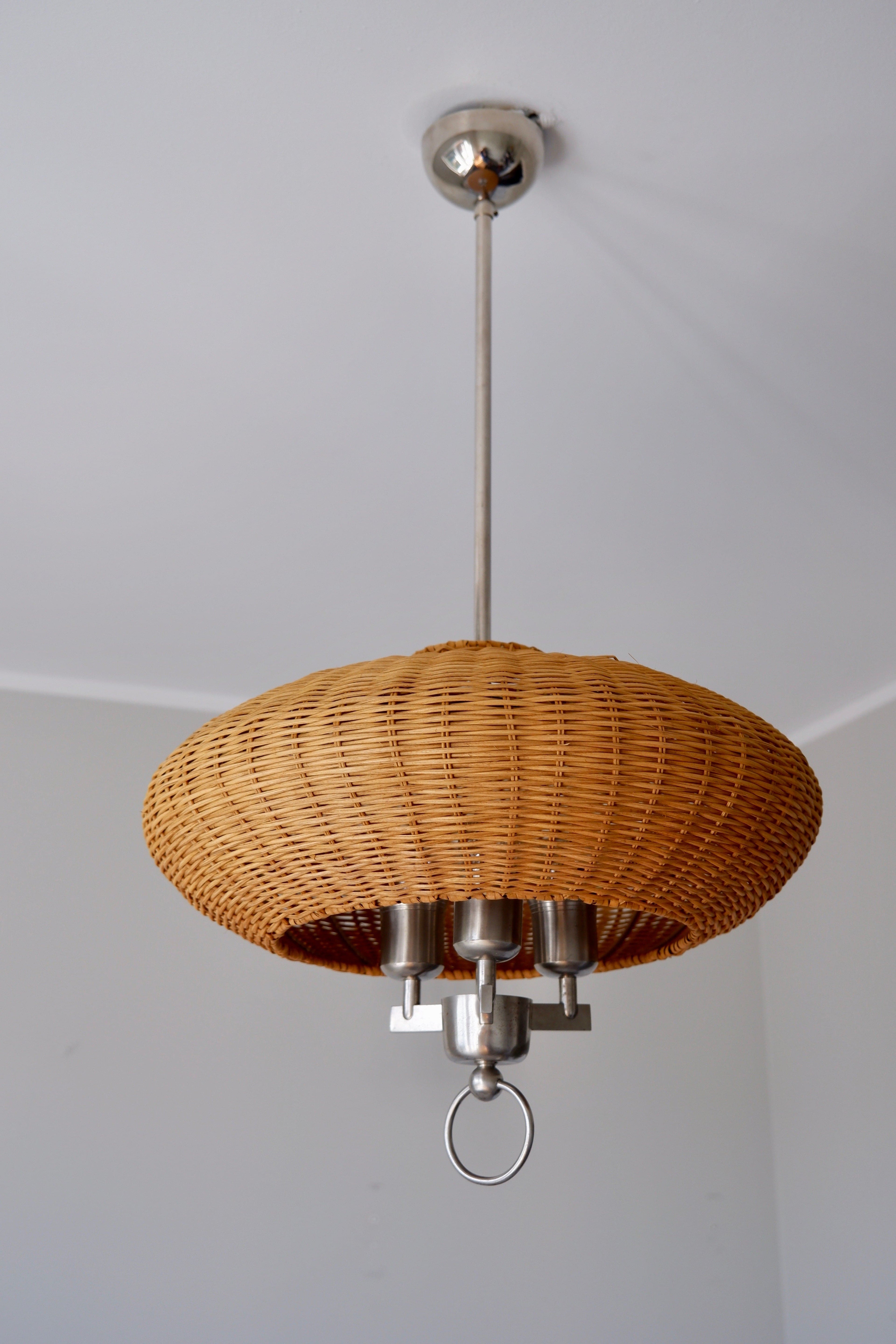 Paavo Tynell, ceiling lamp model 1355 made by TAITO in the 40's.