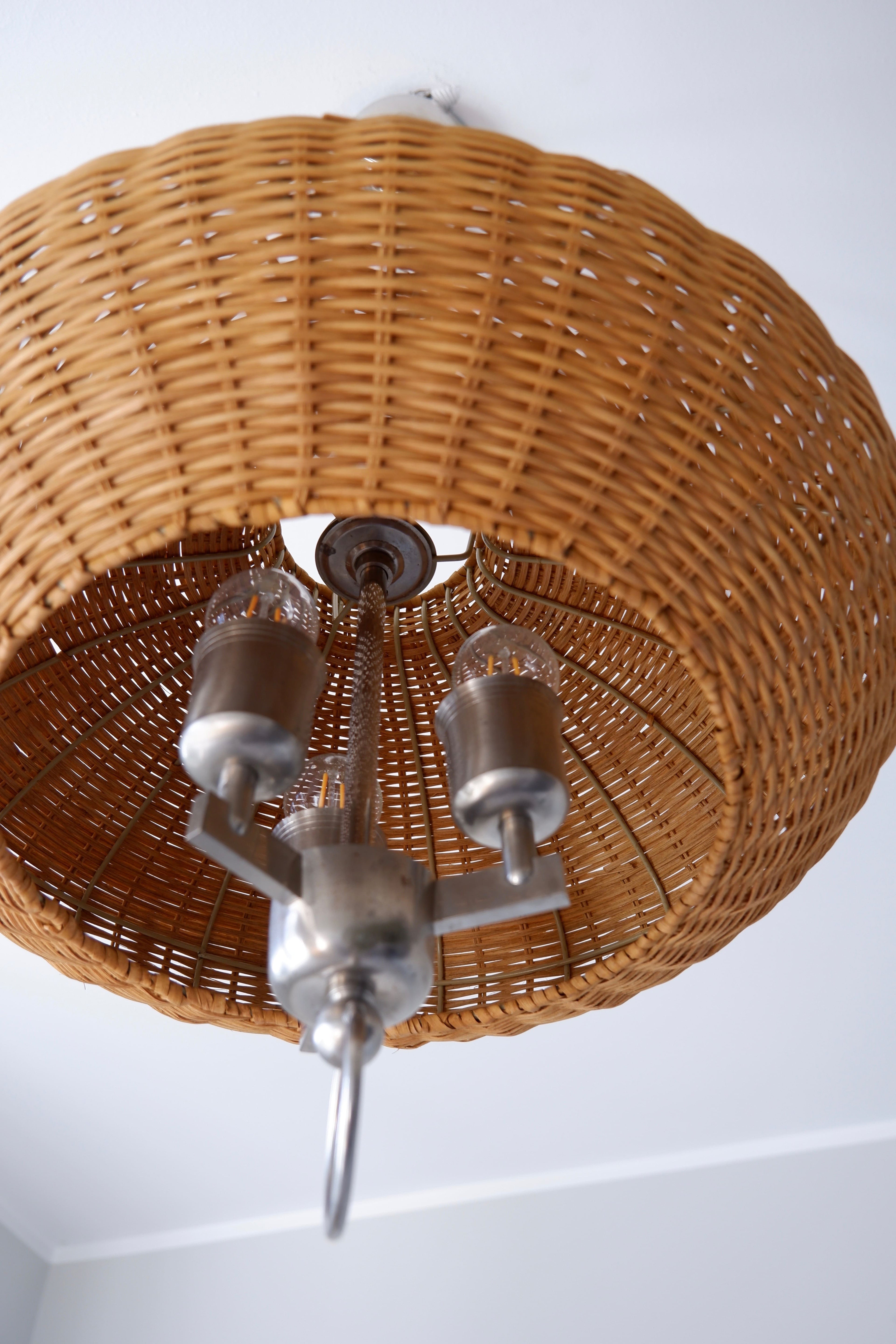 Paavo Tynell, ceiling lamp model 1355 made by TAITO in the 40's.
