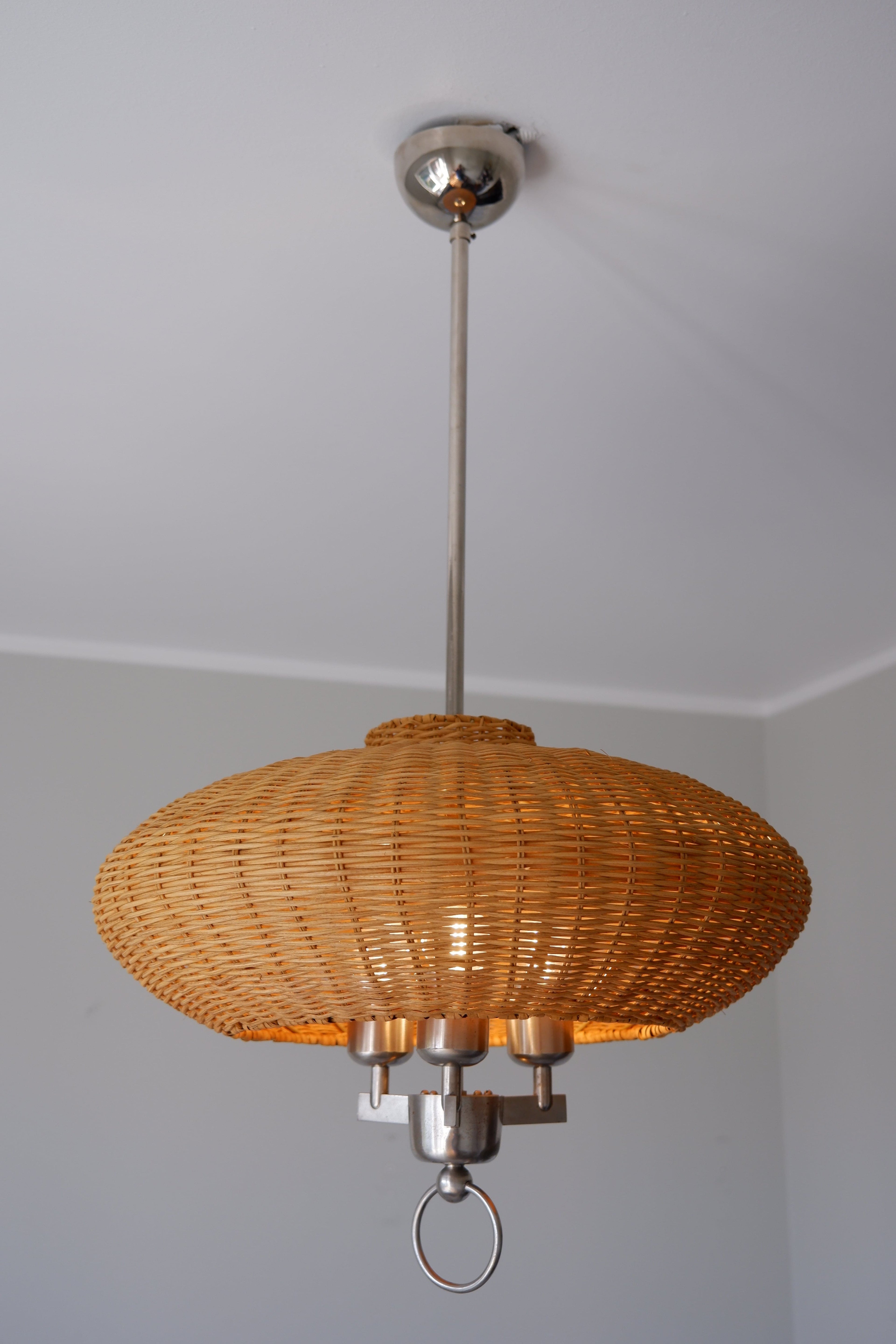 Paavo Tynell, ceiling lamp model 1355 made by TAITO in the 40's.