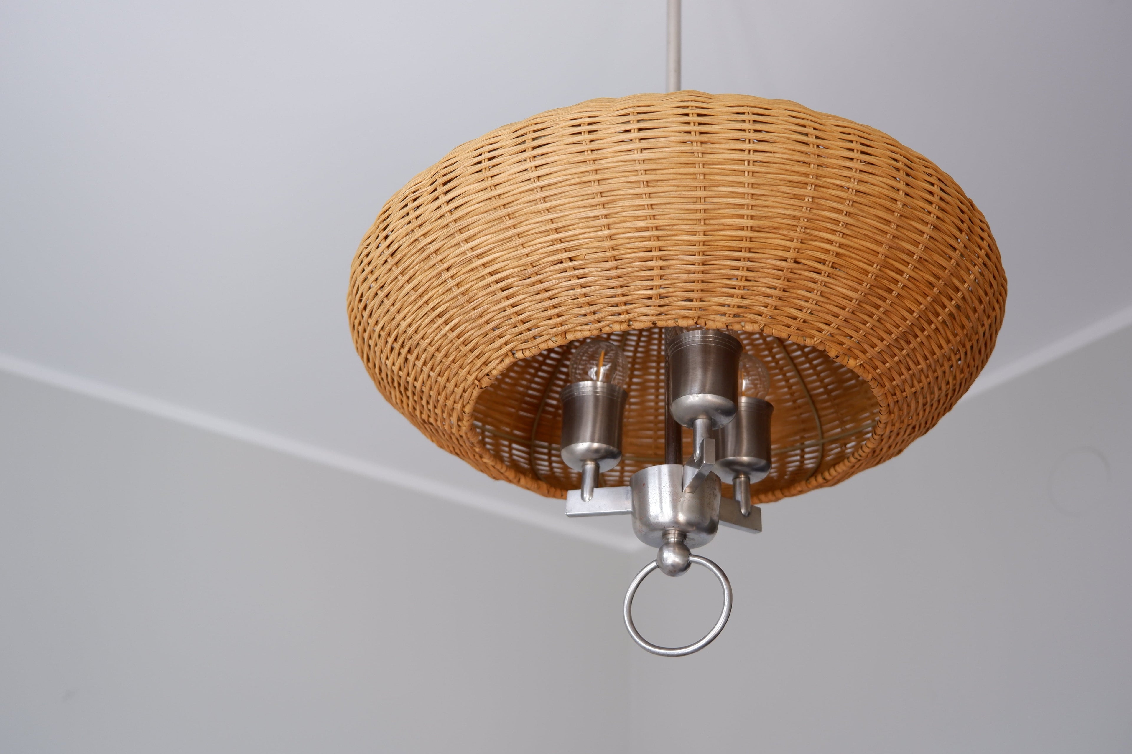 Paavo Tynell, ceiling lamp model 1355 made by TAITO in the 40's.