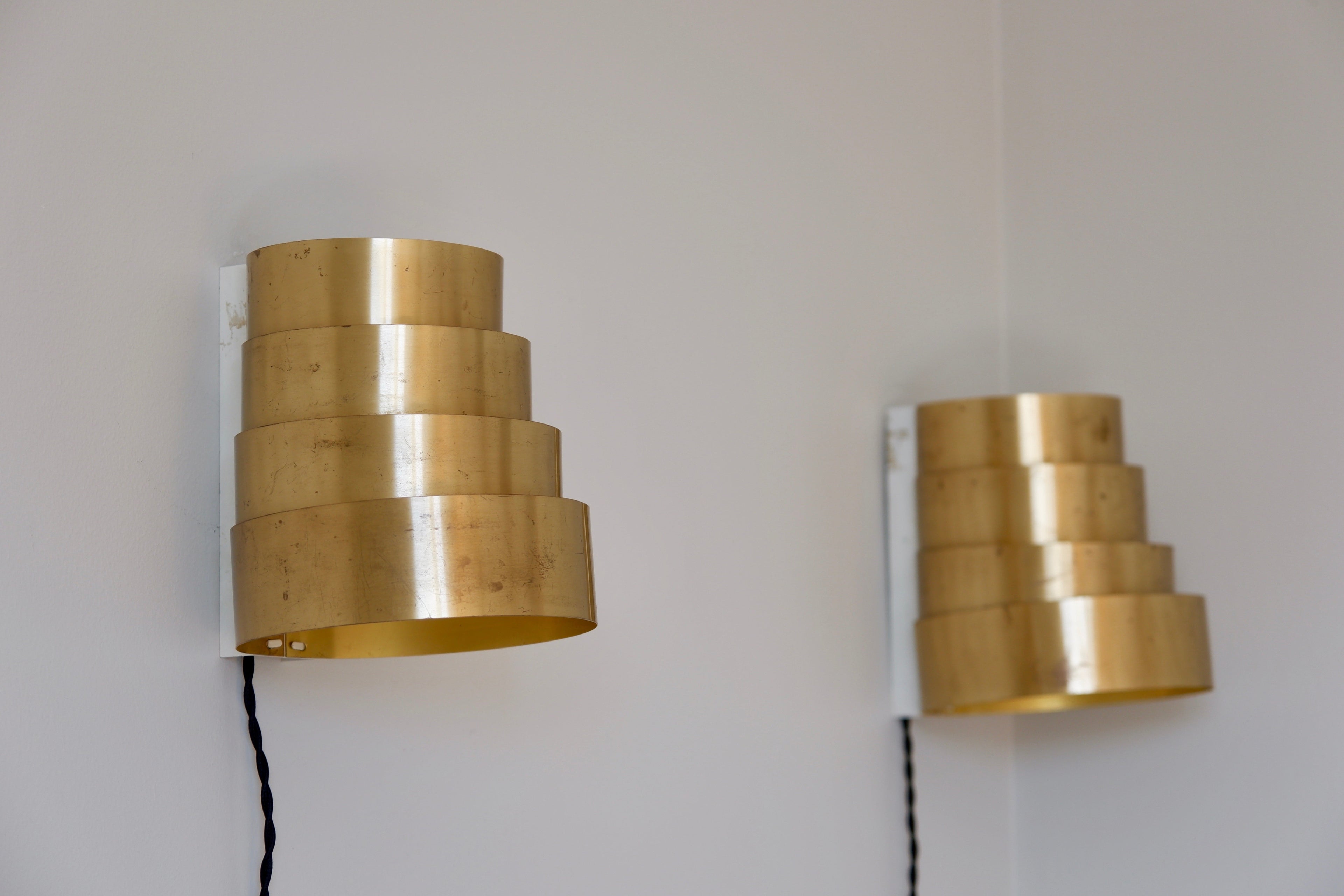 hans Agne Jakobsson model V312 in brass circa 1960.