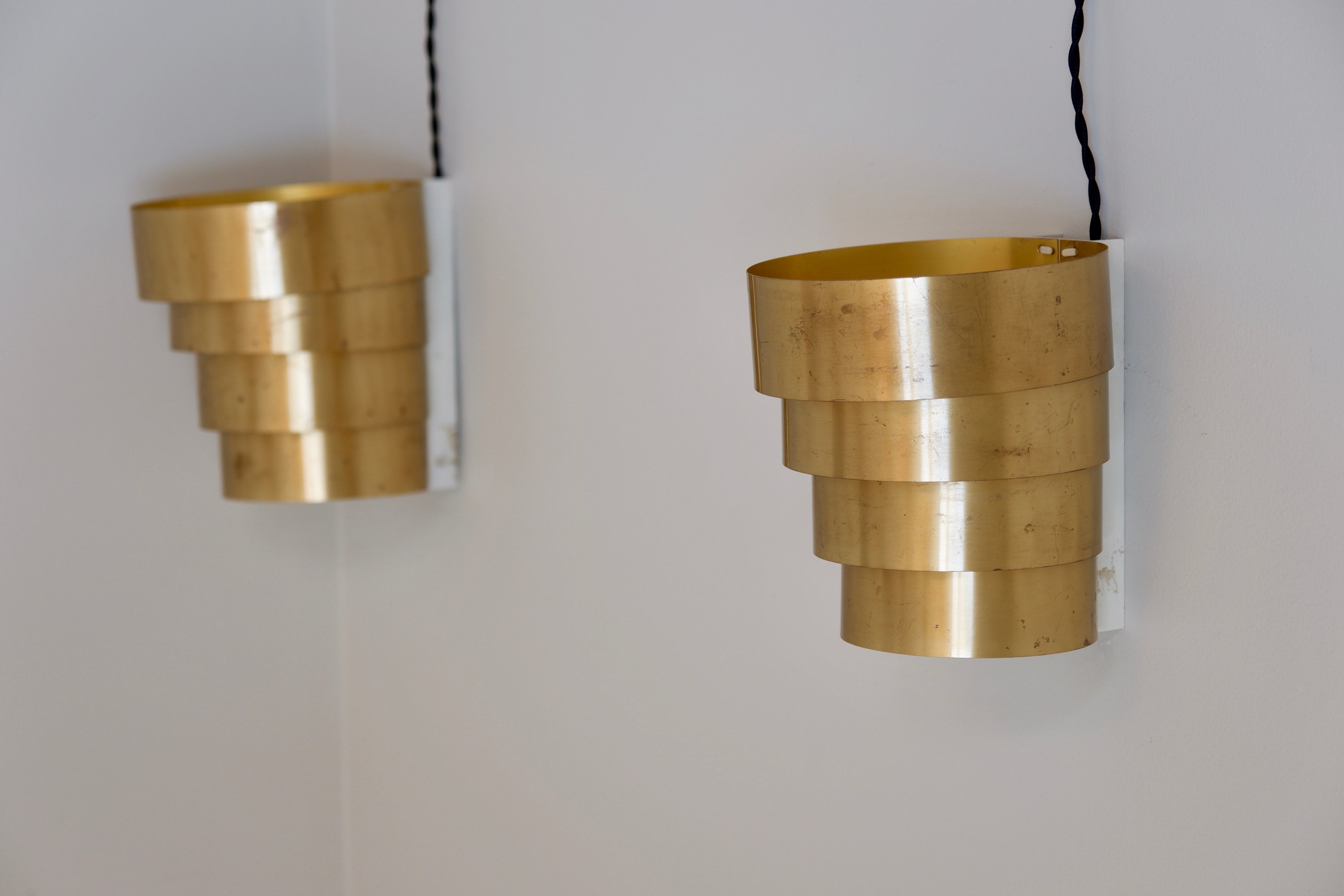 hans Agne Jakobsson model V312 in brass circa 1960.