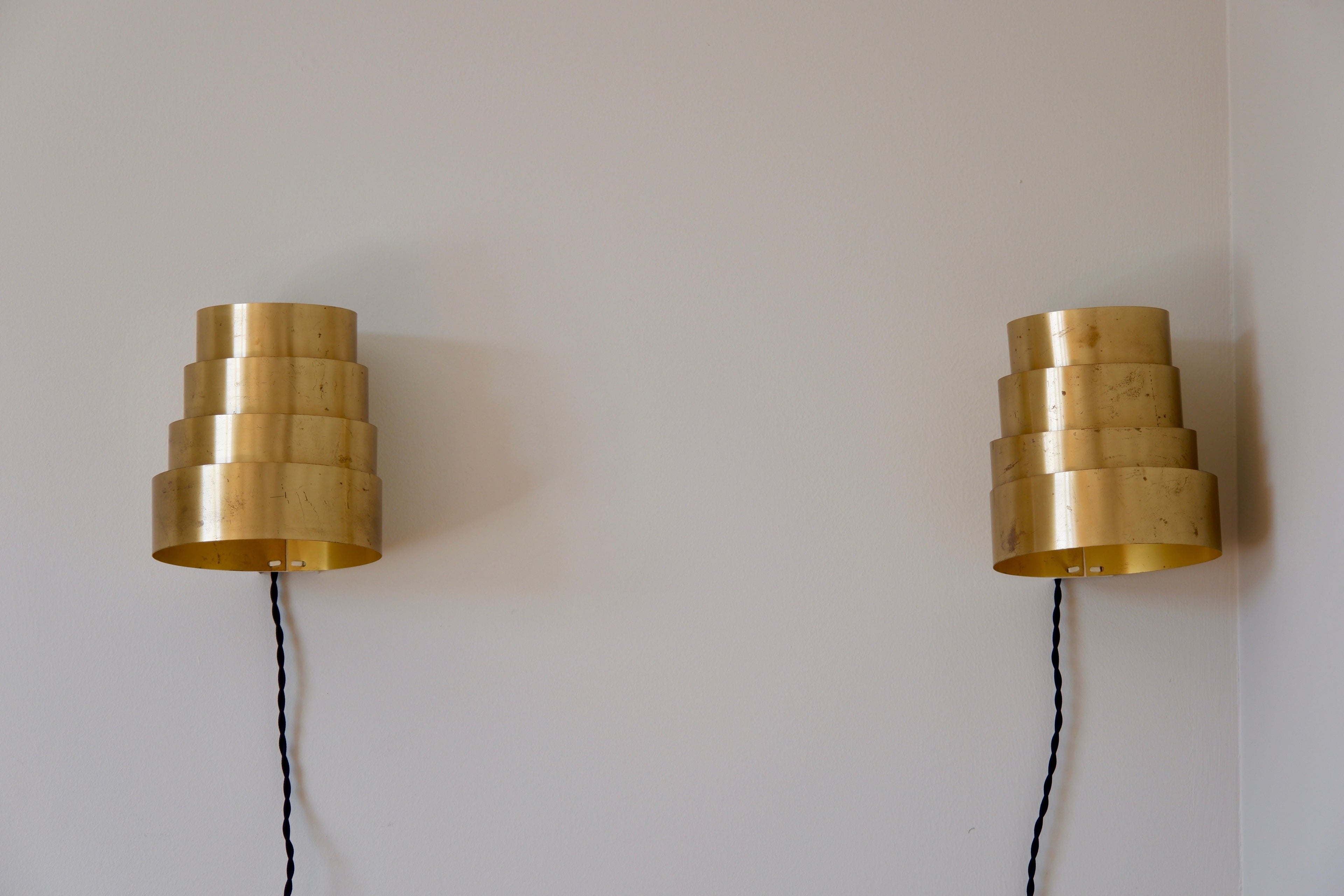 hans Agne Jakobsson model V312 in brass circa 1960.