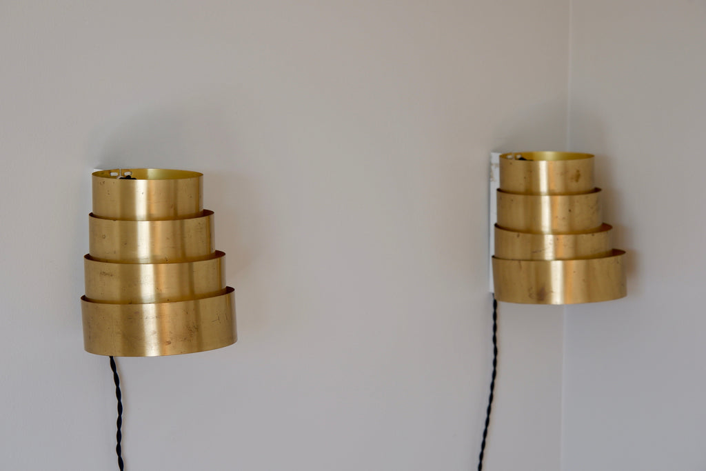 hans Agne Jakobsson model V312 in brass circa 1960.