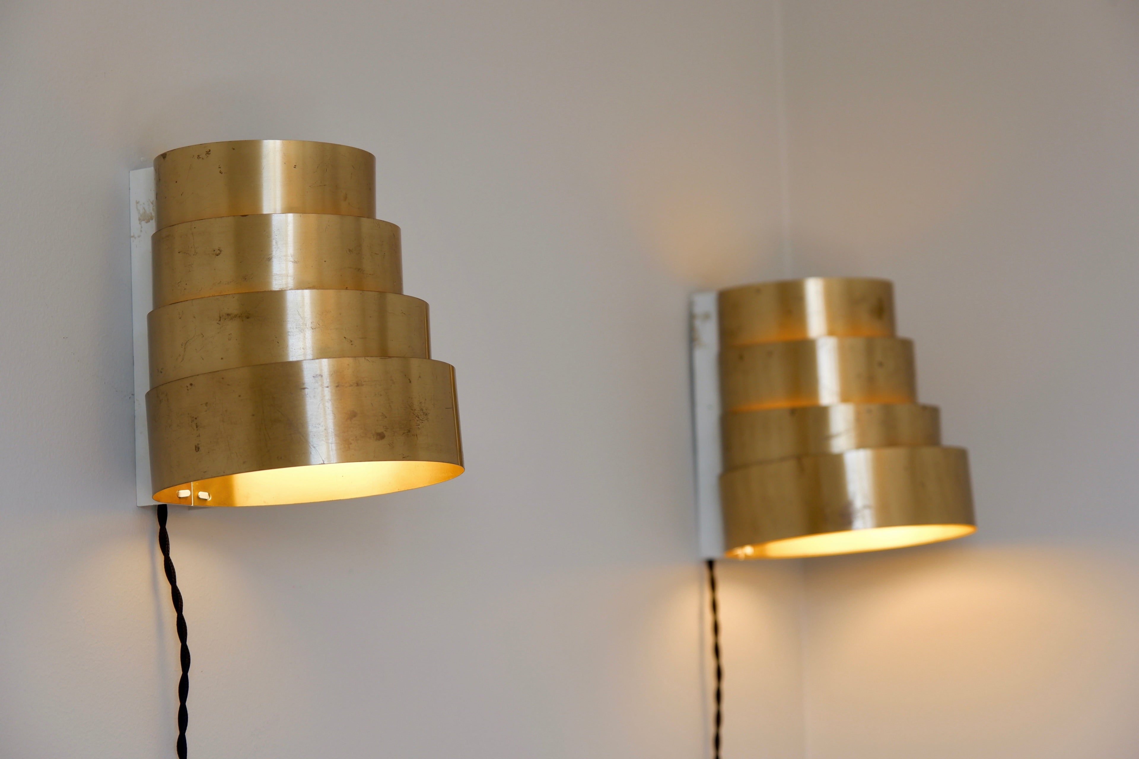 hans Agne Jakobsson model V312 in brass circa 1960.