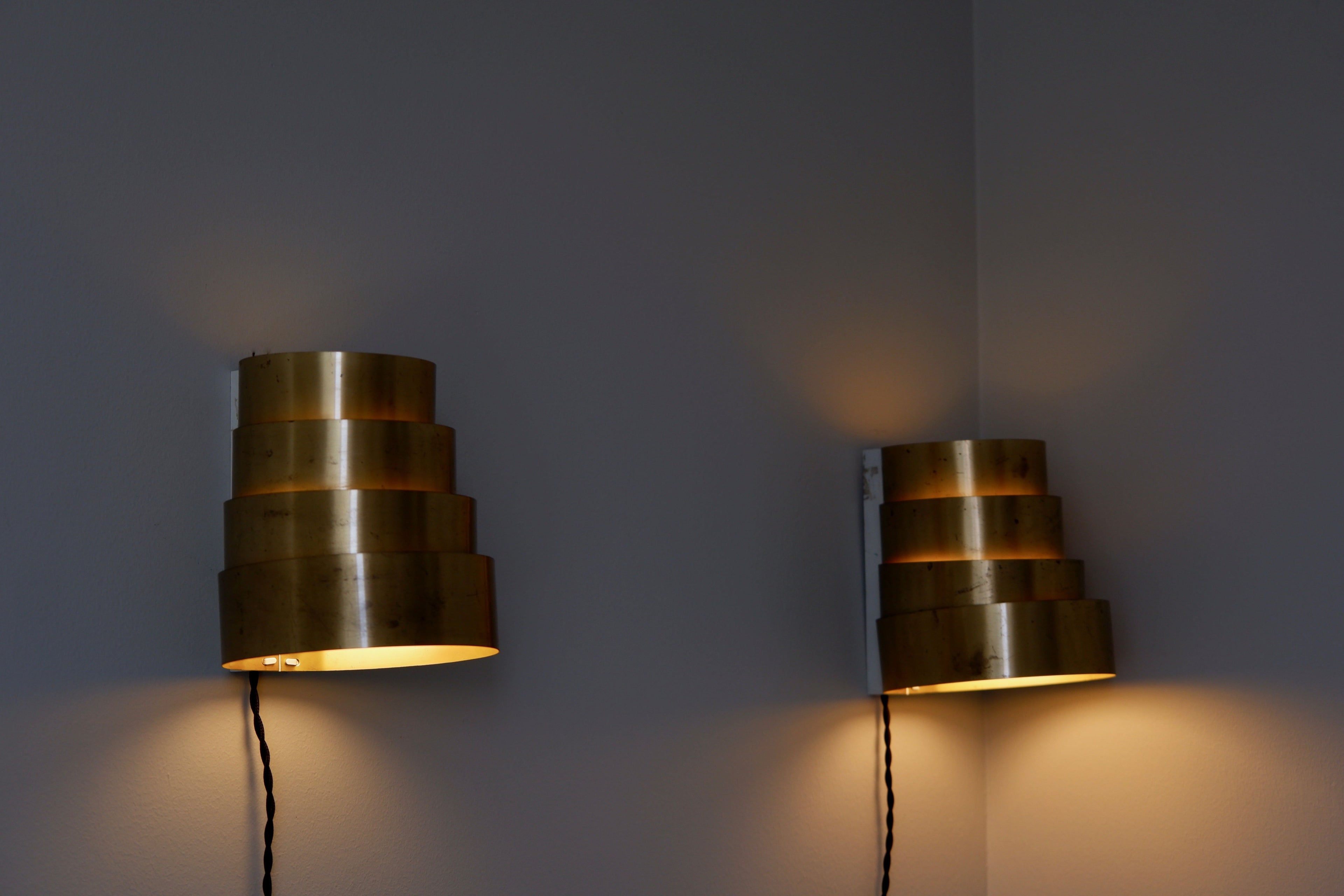 hans Agne Jakobsson model V312 in brass circa 1960.