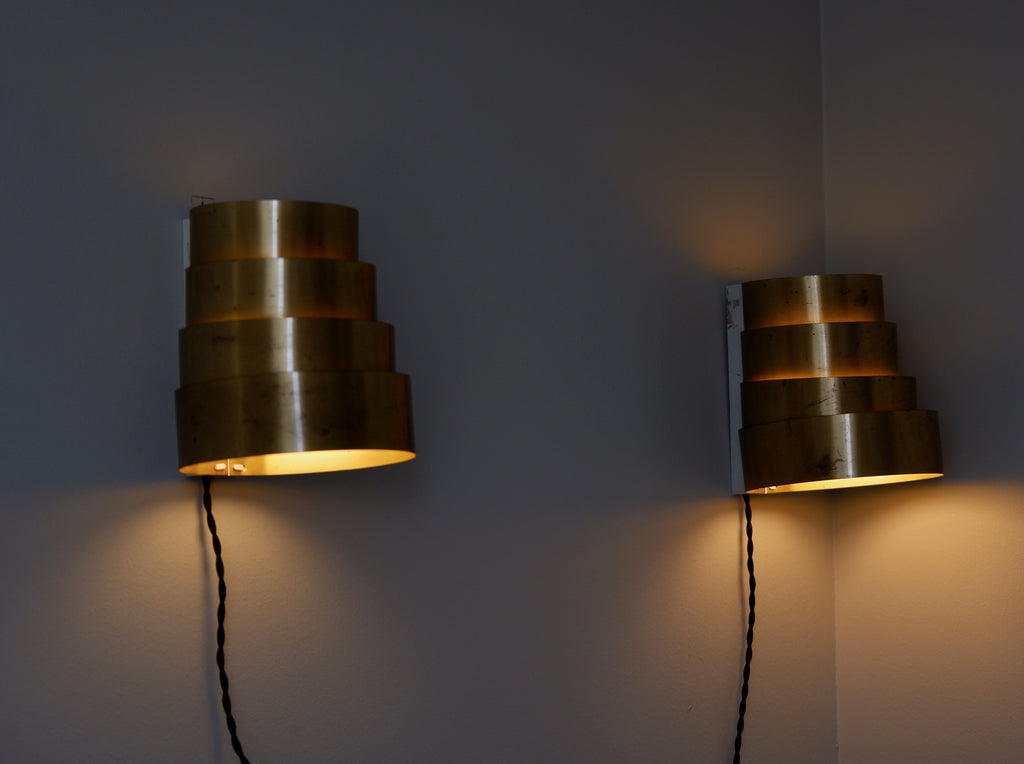hans Agne Jakobsson model V312 in brass circa 1960.