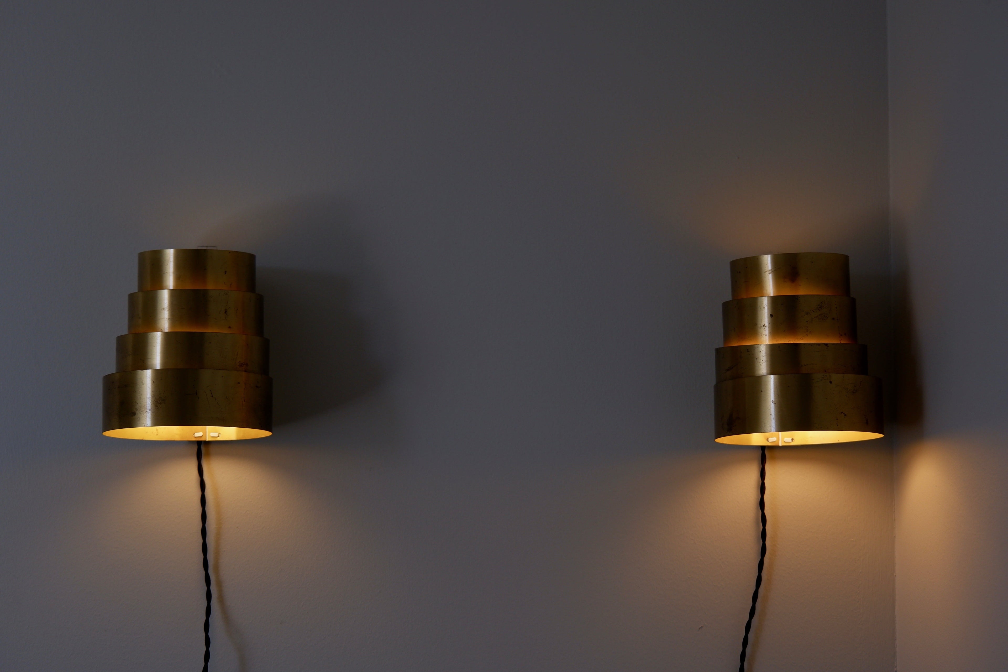 hans Agne Jakobsson model V312 in brass circa 1960.