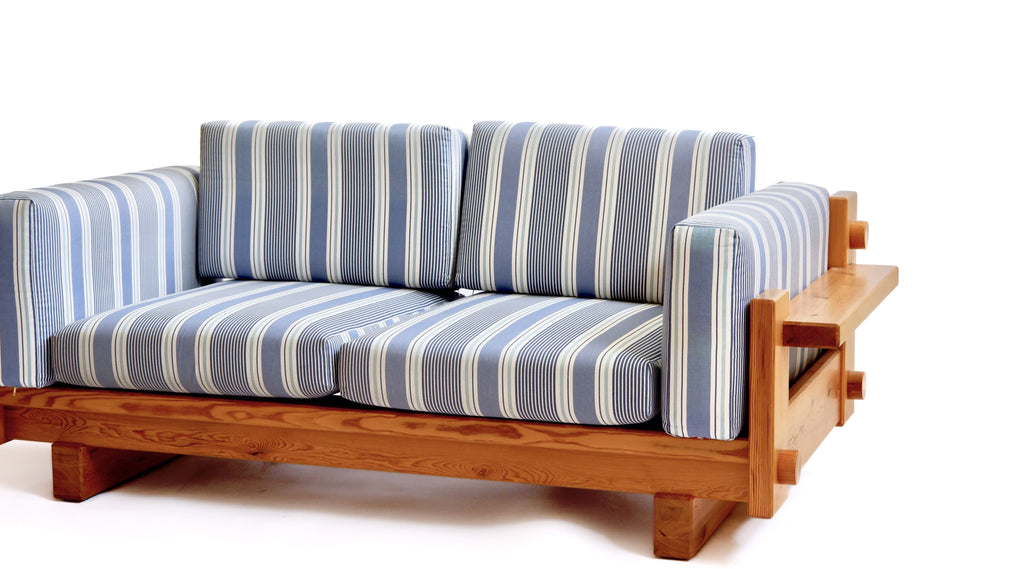 Rare sofa model Kontrapunkt designed by Yngve Ekström, circa 1970