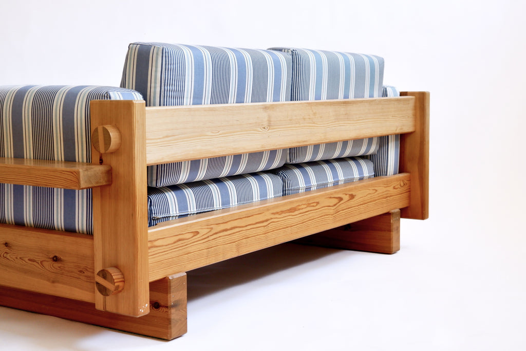 Rare sofa model Kontrapunkt designed by Yngve Ekström, circa 1970