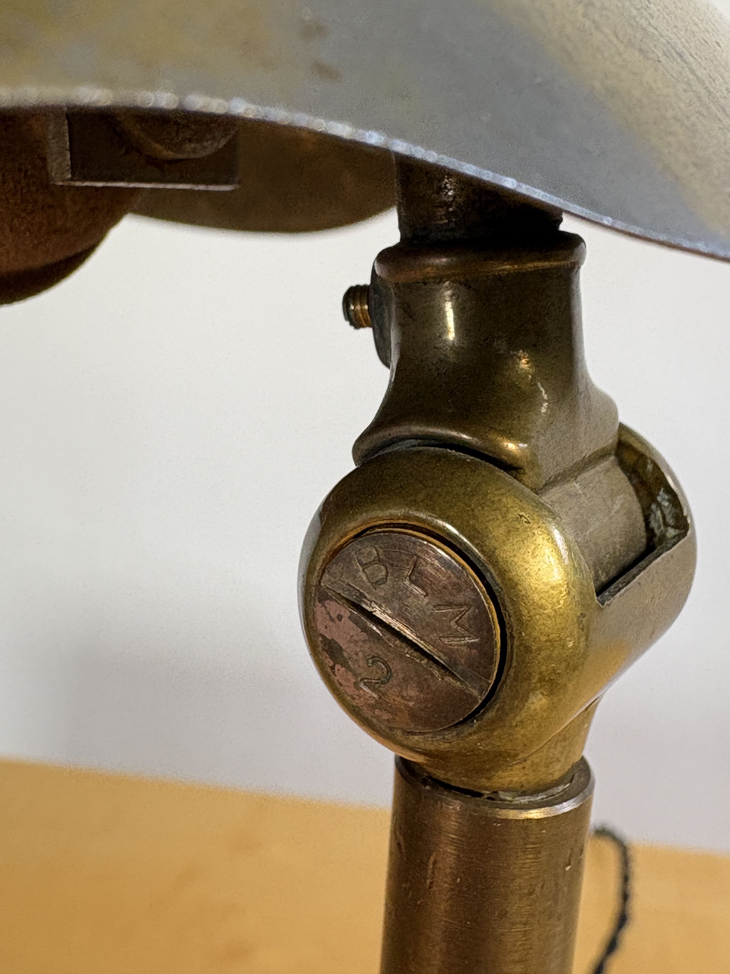Harald Notini Table lamp model 15295 for Arvid Böhlmarks Lampfabrik circa 1940.